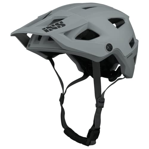 Ixs Trigger Am - Casco Per Mountain Bike, Grigio, Ml (58-62Cm)