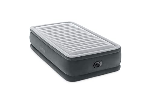 Intex 64412Nd - Materasso Dura-Beam Comfort Plush Elevated Singolo, 99X191X46 Cm