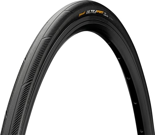 Continental Ultrasport 3, Pneumatici Per Bicicletta Unisex Adulto, Nero, 700X23