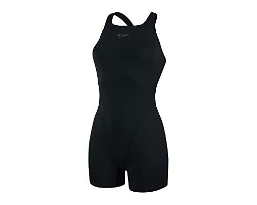 Speedo Donna Eco Endurance+ Swimming L Costume Intero, Nero, 34