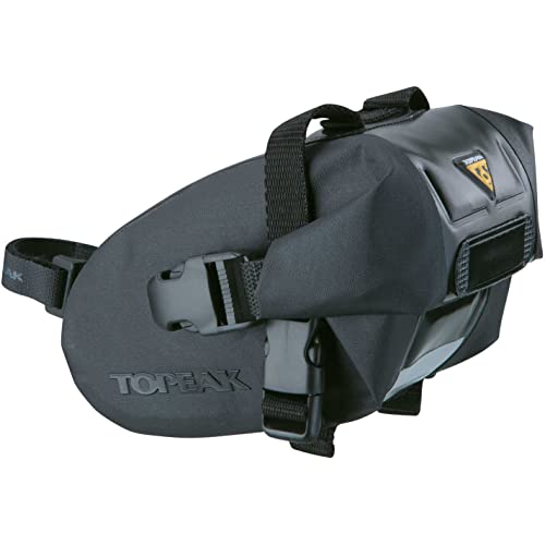 Topeak Wedge Drybag Medium, Borsello Sottosella Unisex Adulto, Nero, 1 L