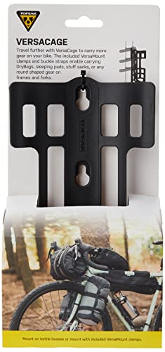 Topeak Versacage, Supporto Portaborsa Unisex Adulto, Nero, Taglia Unica