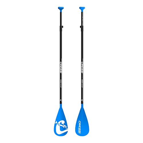 Cressi Mod3 Paddle, Pagaia Telescopica Per Sup Unisex Adulto, Nero/Blu, Taglia Unica