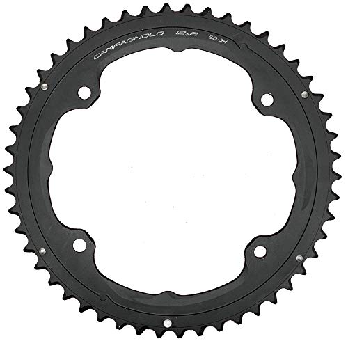 Campagnolo, Miscellanea Corona Super Record D.50 Per D.34 12V. C/Vi Unisex -Adulto, Nero, Taglia Unica