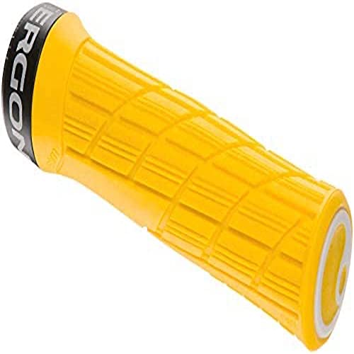 Ergon Grips Technical Ge1 Evo Slim Yellow Mellow (Giallo), Maniglia Per Bicicletta Unisex Adulto, Taglia Unica