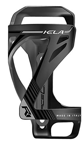 Raceone, Porta Borracce Per Bicicletta Unisex Adulto, Nero/Grigio, Unica