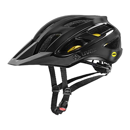 Uvex Unbound Mips, Casco Mtb Sicuro Unisex, Sistema Mips, Regolazione Individuale Delle Dimensioni, All Black Matt, 54-58 Cm