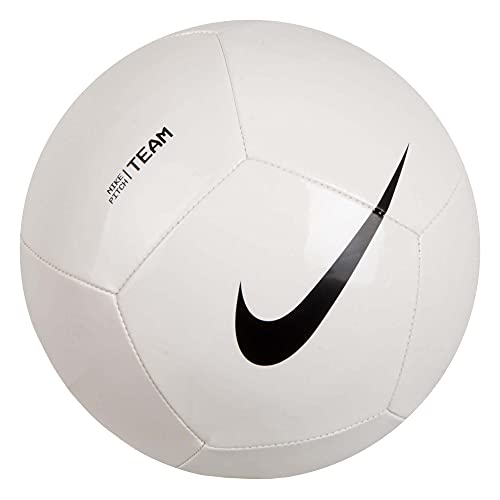 Nike Pitch Team Ball Dh9796-100, Unisex Footballs, White, 5 Eu