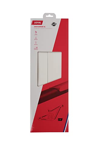 Zefal Skin Armor Xl - Pellicola Protezione Mtb E Bici Trasparente Per Telaio Che Protegge La Bicicletta Dagli Urti, Alta Resistenza E Anti-Bolle
