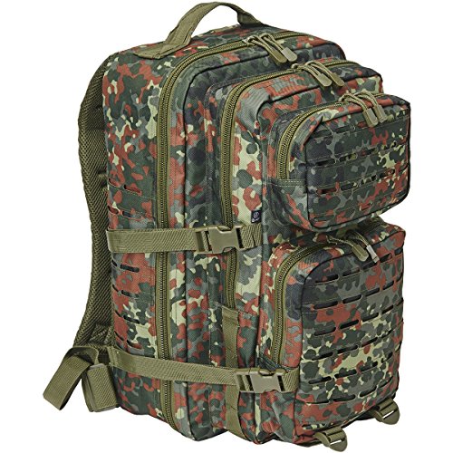 Brandit Us Cooper Lasercut Large Backp, Color: Flecktarn, Size: Os