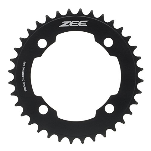 Shimano Fc-M640, Corona Ciclismo, Nero, 36 Denti