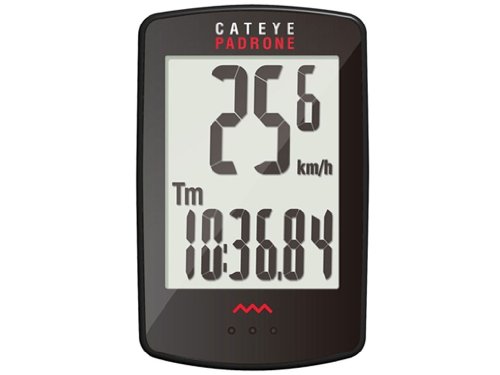 Cateye Cc-Pa100W Computer Da Bici Wireless Modello Padrone , Nero