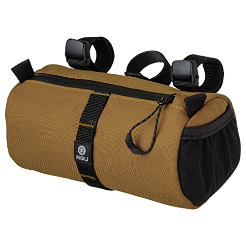 Agu Venture Borsa Da Manubrio Bici Roll Bag, Borsa Per Bicicletta 1,5L Da Fissare Al Manubrio, Idrorepellente, Riflettente, Montaggio Semplice, 100% P