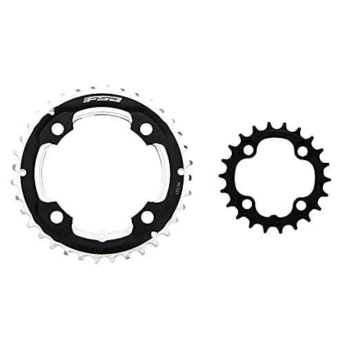 Fsa, Corona Pro, Bcd 104 D.36, 4F M11, Pin 12 Mm Unisex Adulto, Nero, Bcd-104/48 Mm