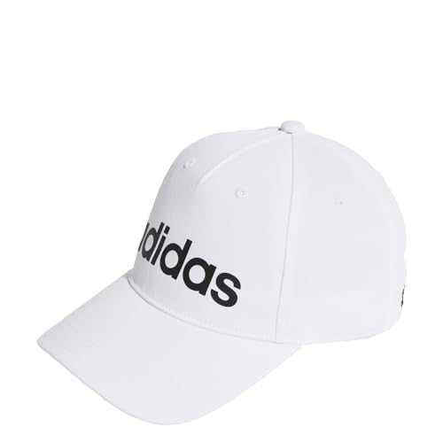 Adidas Cap Giornaliero Cappellino, Bianco/Nero/Nero, Taglia Unica Unisex-Adulto