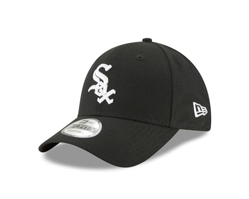 New Era - The League Chicago White Sox Offical Team Colour, Berretto Da Baseball Uomo, Nero (Black), Taglia Unica (Taglia Produttore: One Size)