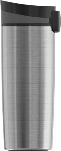 Sigg Miracle Brushed Tazza Termica (0.47 L), Tazza Portatile Isolante E Priva Di Sostanze Nocive, Tazza Acciaio Ermetica E Facilmente Trasportabile