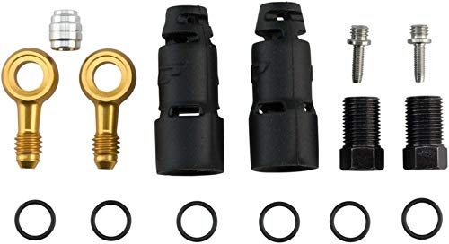Jagwire Pro Quick-Fit Adapter-Avid Xx Banjo Kit Di Raccordi Unisex Adulto, Nero