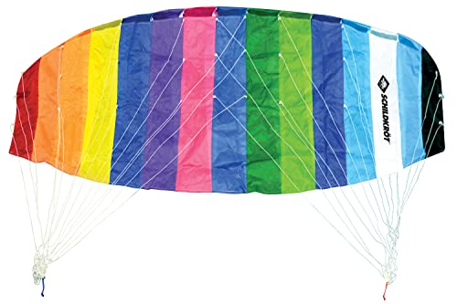 Schildkröt Dual Line Sport Kite 2.0, Aquilone A Due Linee, 14 Anni, 75X200 Cm, Inclusi Cavi In Poliestere 60 Kp, 2X25M Su Bobine, Scala Beaufort 2-6,