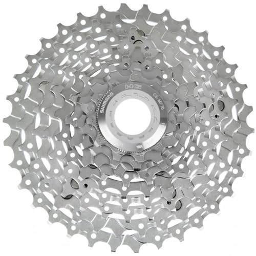 Shimano Cassetta Deore Xt A 9 Scomparti Per Adulti, Unisex, Grigia, Taglia Unica