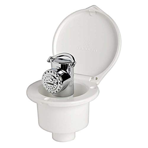 Osculati Doccia Elegant Bianca Tubo Pvc 2,5 M In Piano