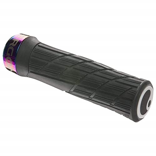 Ergon Grips Technical-Ge1 Evo Factory Nero Stealth Frozen/Collane Oil Sick, Maniglia Per Bicicletta Unisex Adulto, Taglia Unica