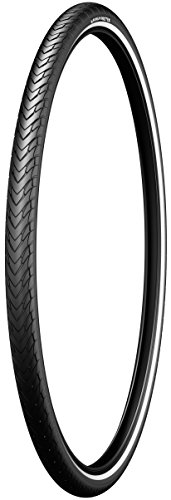 Michelin Protek, Copertone Unisex Adulto, Nero/Reflex, 700X35