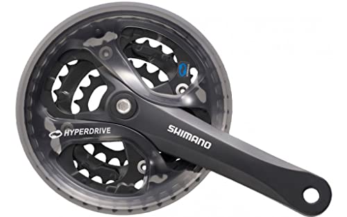 Shimano Acera Fc-M361, Guarnitura 42/32/22, Nero