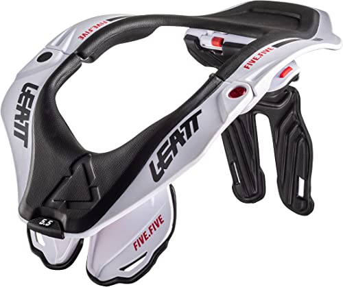 Leatt, Xl, Bianco, Protezione Per Il Collo 5.5, Unisex-Adult