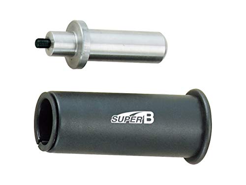 Super B Ciclo, Applicatore Tirante Sterzo Unisex Adulto, Nero, 1"-1" 1/8