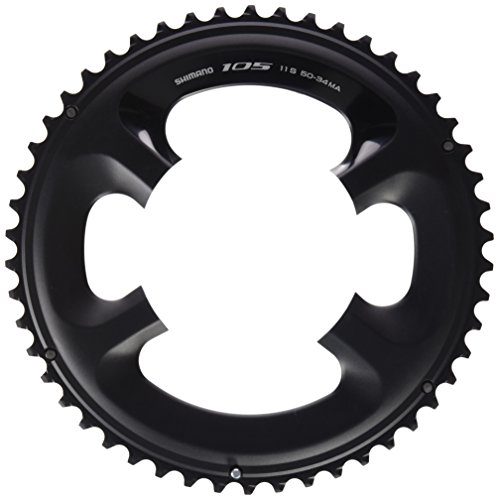 Shimano Fc-5800, Corona Unisex Adulto, Nero, 50 Denti