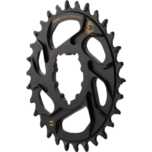 Sram X-Sync 30T-Ruota Per Catena, A Installazione Diretta, In Alluminio, Con 12 Velocità, Colore: Nero, Spessore, Eagle, Gold Unisex-Adulto, 3 Mm Boos