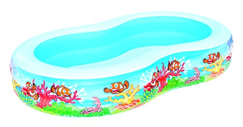 Bestway Play Pool, Planschbecken 262X157X46 Cm Piscina Gonfiabile, 262 X 157 X 46