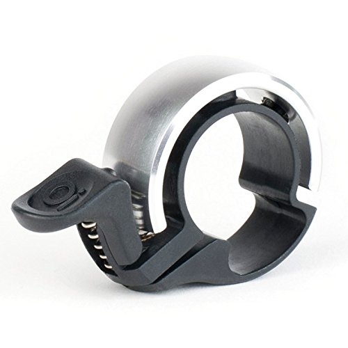 Knog Oi, Campanello Unisex-Adulto, Argento, Large