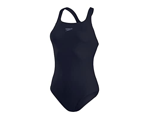 Speedo Eco Endurance+ Medalist Costume Intero, Donna, True Navy, 46 It
