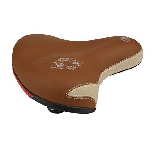 Fischer Adulti Elastomero Tour Sattel, Cappuccino, One Size
