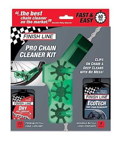 Finish Line Pro Kit Pulitore Catena Uomo, Nero