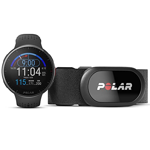 Polar Pacer Pro E H10 Sensore Di Frequenza Cardiaca - Running Watch Con Gps - Leggero E Pulsanti Facili Da Usare - Nuove Funzionalità Di Programma Di