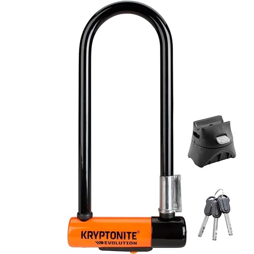 Kryptonite Lucchetto A U Evolution Mini-9 | Lucchetto Antifurto Per Bici | Livello Di Sicurezza 7/10| Fornisce Un Alto Livello Di Protezione| Dimensio