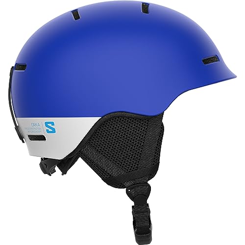 Salomon Orka, Casco Sci Snowboard Bambini: Facile Da Regolare, Leggero, Blu, Km 5356