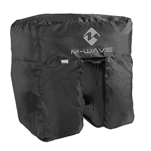 M-Wave 4015493120056, Cover Per Set Borse Turismo Amsterdam Antipioggia Unisex-Adult, Nero