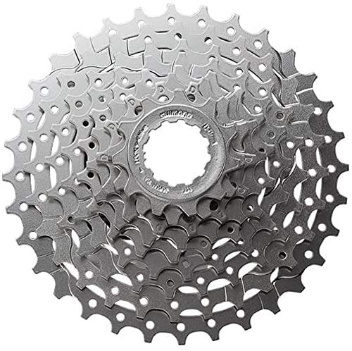 Shimano Alivio, Cassetta Unisex Adulto, Argento, L