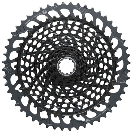 Sram, Farbe:Schwarz, 10-52 Zähne Unisex Adulto, Nero, 10-52T