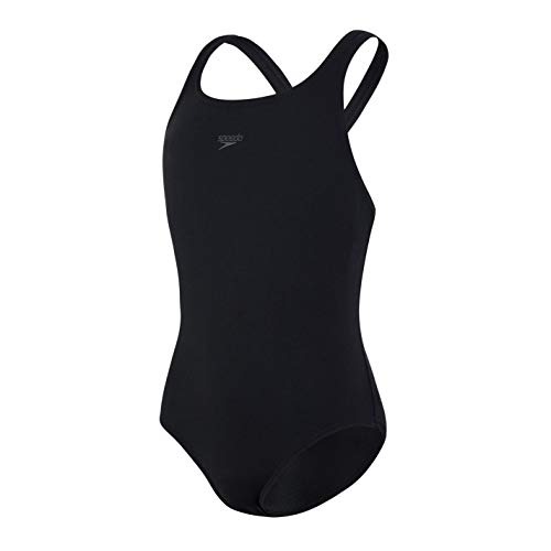 Speedo Eco Endurance+ Medalist Costume Intero Bambina, Nero, 13-14 Anni