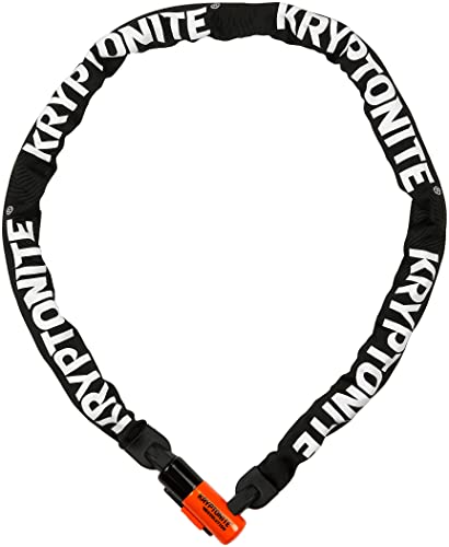 Cicli Di Evans Kryptonite Evolution 4 Catena Integrata 1016 Catena Cycling Lock, Uomo, Na
