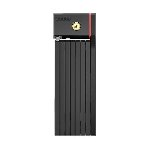 Abus Bordo Ugrip 5700 St Lucchetto Pieghevole Con Custodia Per - Lucchetto Bicicletta Barre Spesse 5 Mm Livello Di Sicurezza 7 80 Cm Nero