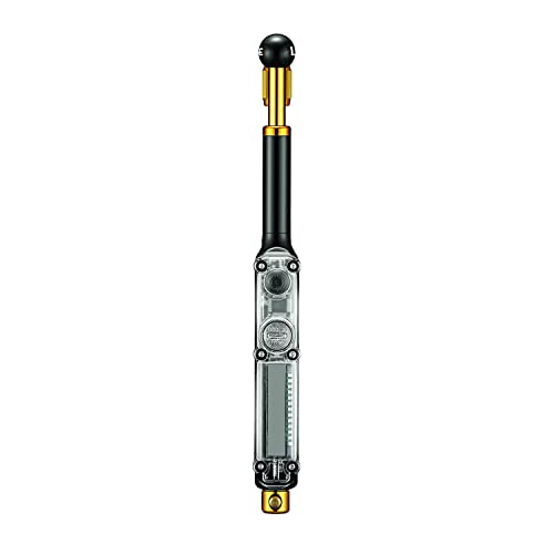 Lezyne Minipumpe Digital Shock Drive 350Psi, Mini Pompa Unisex Adulto, Nero/Oro, Misura Standard