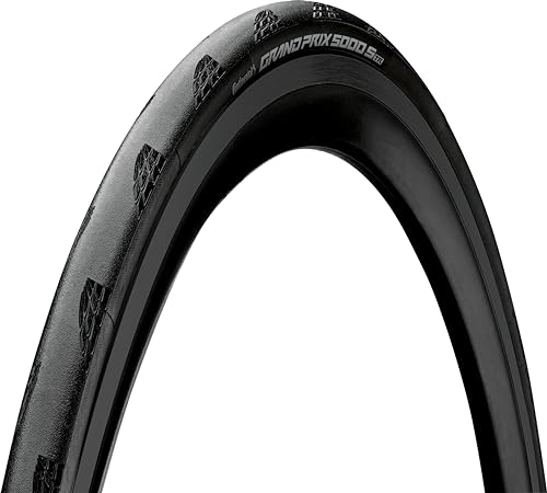 Continental Grand Prix 5000S Tr, Bicycle Tire Unisex-Adult, Black, 28", 700 X 28C