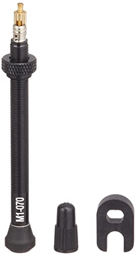 Fulcrum Valvola Tubeless 07471683, Unisex Adulto, Nero/Argento, 70 Mm