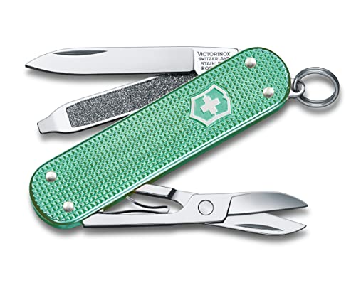 Victorinox Navaja Classic Sd Alox Colors, Menta, Multicolor